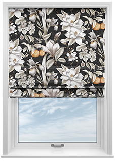 Lavish, Noir - Roman Blind